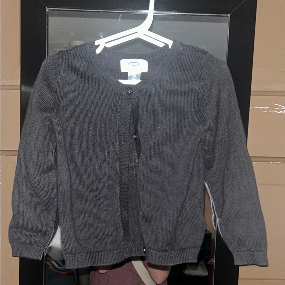 Old Navy button up cardigan; size 5T